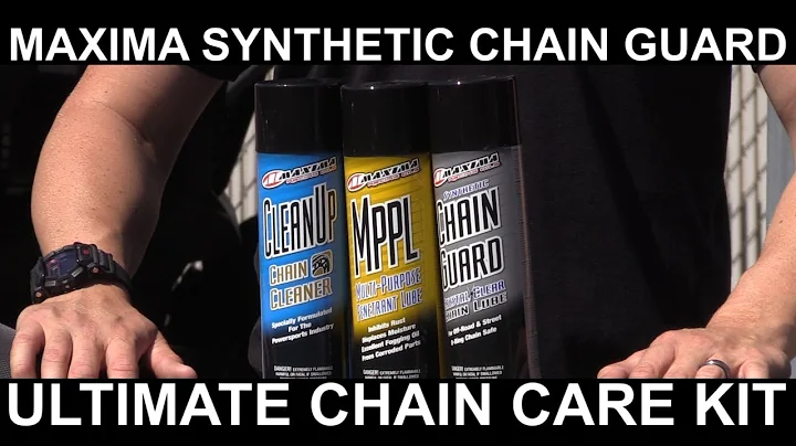 Maxima Synthetic Chain Guard Ultimate Chain Care Kit