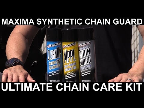 Maxima Synthetic Chain Guard Ultimate Chain Care Kit