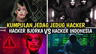 Kumpulan Jedag Jedug Hacker Bjorka Vs Hacker Indonesia Viral Tik Tok