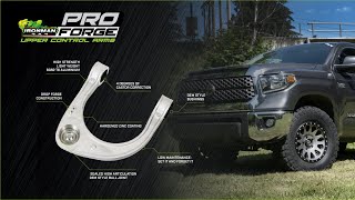 Ironman 4x4 Pro Forge Upper Control Arms Suited for Toyota Tundra | Install Guide