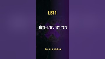 Merge Two Lists in ONE Line with zip() 🔥