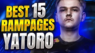 TOP-15 Rampages of Yatoro in Dota 2 History