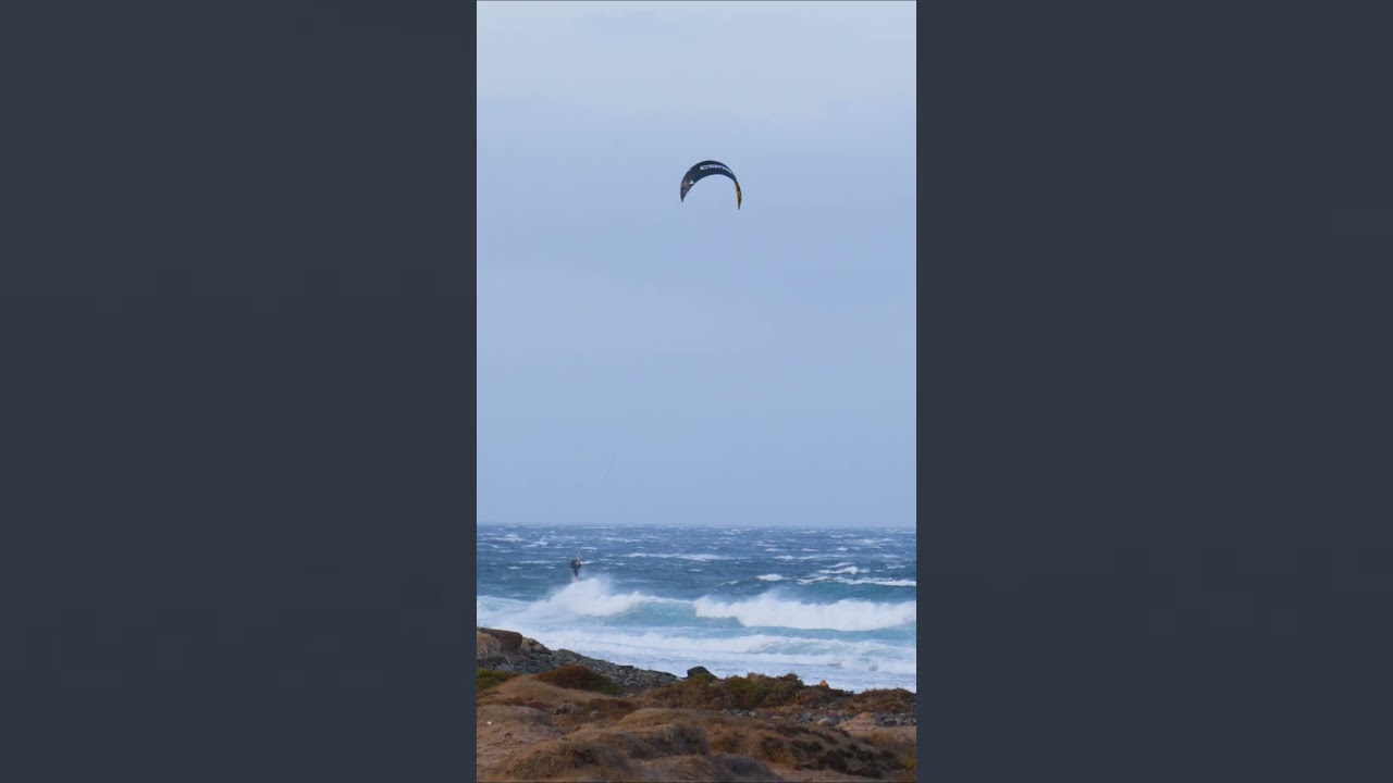 Epic Kiteboarding Loops with @gielvlugt & @shahar_tsabary in Gran Canaria