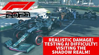 F1 2021 Gameplay: 6 Tracks, AI Difficulty Test, Simulation Damage & MORE!