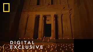 The Ancient City of Petra At Night | Buried Secrets with Albert Lin | National Geographic UK