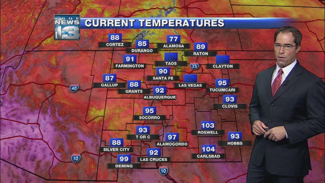 Mark's Tuesday Evening Weather Forecast - YouTube