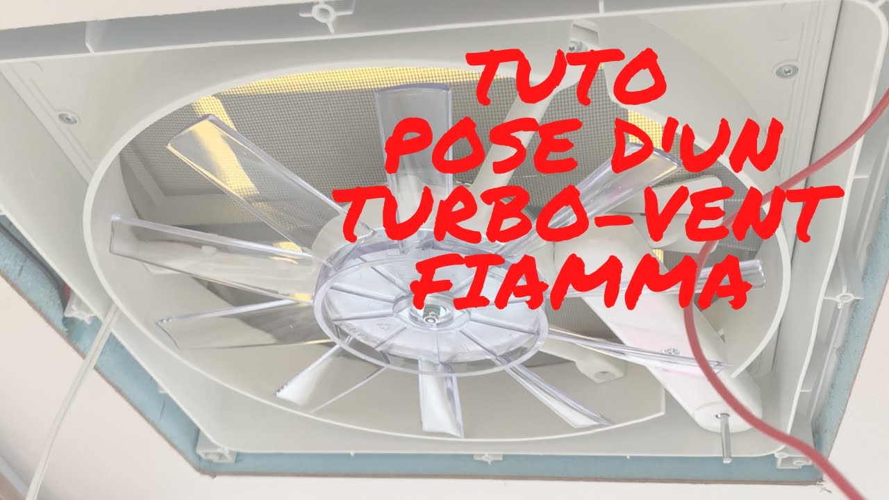 Lanterneau FIAMMA Turbo Vent 40 blanc - FENÊTRE ET LANTERNEAU