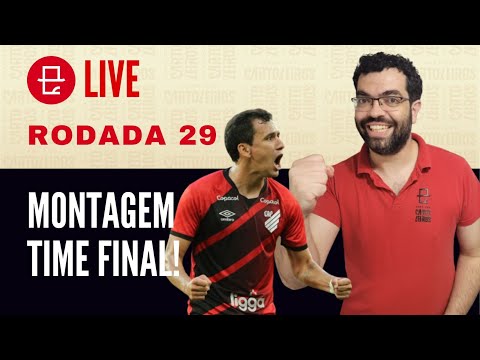 🔴 LIVE DICAS RODADA 29 | CARTOLA FC 2023: OUSADIA NO GOL E NO ATAQUE!