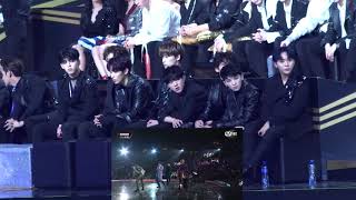 Seventeen React to BTS@ MAMA 2018 in HongKong 181214