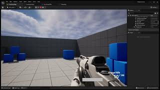 Unreal Engine charge rifle weapon design