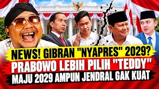 Download Lagu NEWS! GIBRAN "NYAPRES" 2029? PRABOWO LEBIH PILIH "TEDDY" MAJU 2029, AMPUN JENDRAL GAK KUAT 