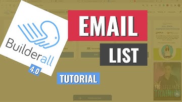 How to Set Up an Email List in Builderall | Builderall Tutorial