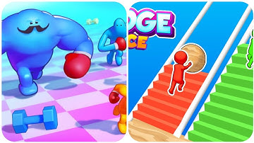 👊🏻🤛🏻Which Game Is Addicting? Bridge Race Vs Punchy Race 🏎  Challenge
