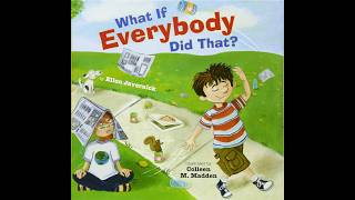 What If Everybody Did That by Javernick Lesson Plan and Activities #whatifeverybodydidthat
