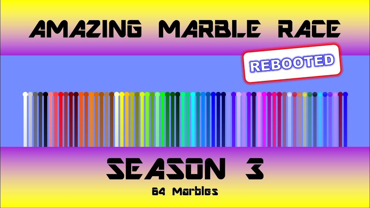 Amazing Marble Race Season 3 Rebooted Part 1 YouTube