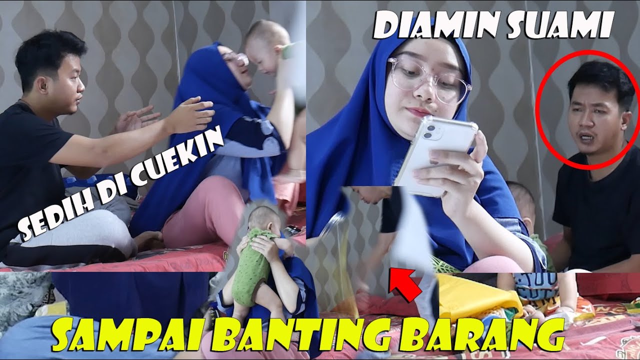 DIAMIN SUAMI DARI SUBUH SAMPAI SORE...? GARA GARA ISTRI MINTA DI MANJAIN. BEGINI REAKSI SUAMI..?