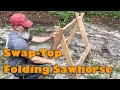 Build a Swap Top Foldable Sawhorse