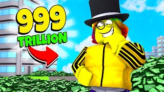 I built a $999 TRILLION Dollar Tofuu Company.. (Roblox)