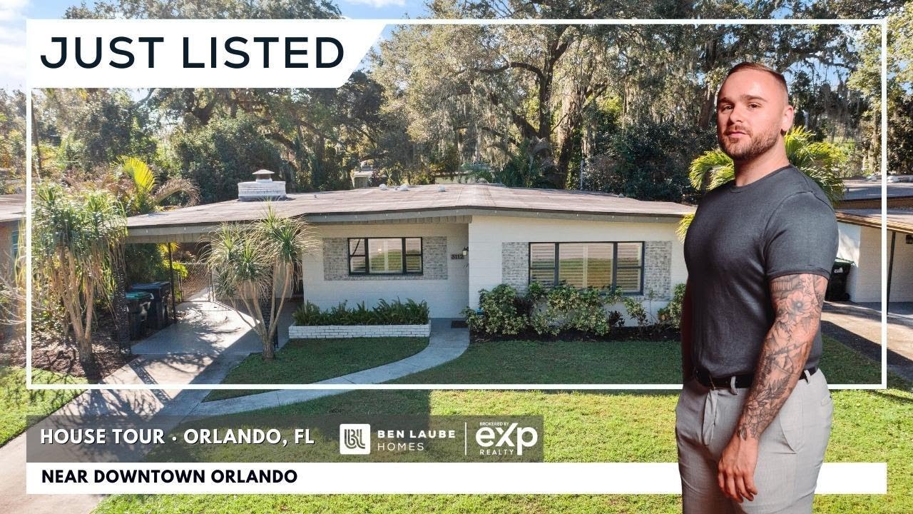 JUST LISTED in Orlando, FL 3 Bedroom Home for Sale Near Downtown