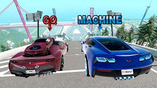 NOVO ACELERANDO NO MAXIMO NA RAMPA, NOVO MAPA, @gqgames ! BeamNG.drive MULTIPLAYER