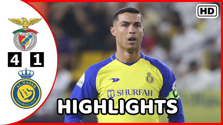 Benfica vs Al Nassr 4 1 All Goals & Extended Highlights 2023 Ronaldo X De Maria 🔥