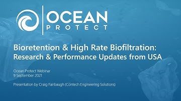 Bioretention & High Rate Biofiltration - Research & Performance Updates from USA