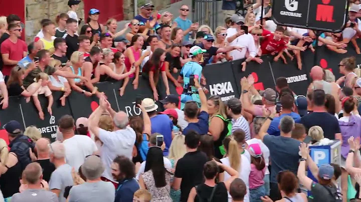 Warren Terry at the Ironman Ireland Triathlon 2022...