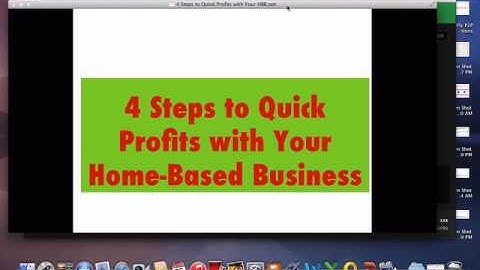 Using PowerPoint & Google Hangouts on a MacBook Pro