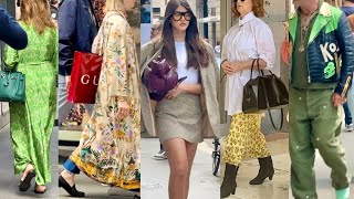 May 2024Milan Street Style Italian Syle Fun New Spring Colors Fashion 