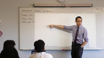 The Ferris Wheel - Trigonometric Function Model (1 of 3: Setting up the equation)