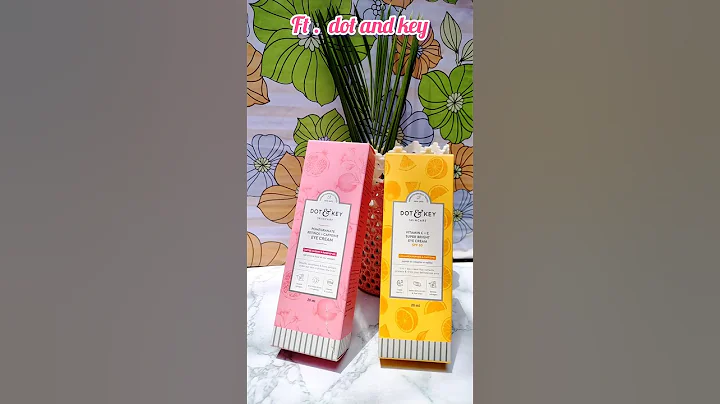 eye creams for dark circle #darkcircles #dotandkey #yt  #brighteningskin #trending #ytshorts #shorts