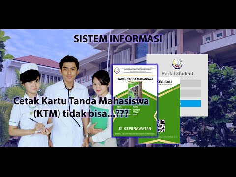 Download KTM (Kartu Tanda Mahasiswa) di Portal Student Itekes Bali