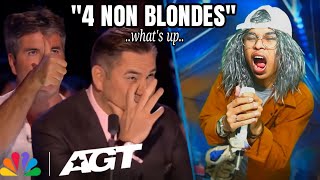 America's Got Talent Song 4 Non Blondes What's Up Made the judges almost cry - Agt 2024