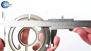 Liebherr Lpvd 107 Hydraulic Pump Repair Parts Valve Plate Rhydraulic Pump 10000 Psi