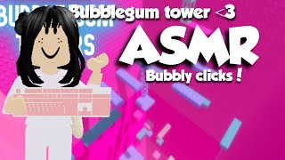 Bubble gum tower keyboard ASMR! Roblox screenshot 5