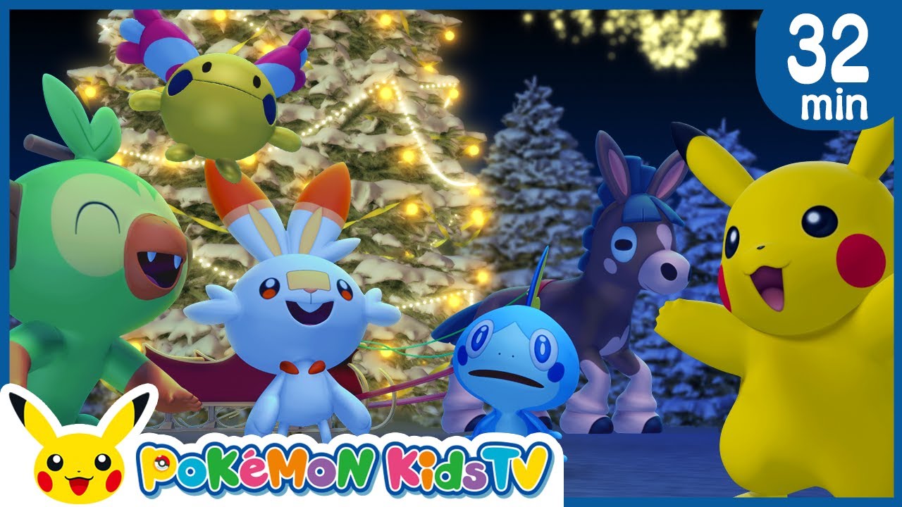 Pokémon Holiday Special 4 | Holiday Song | Nursery Rhyme | Kids Song | Pokémon Kids TV