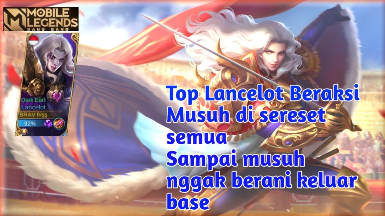 Tutorial Gameplay Hyper Carry Lancelot Terbaru 2021 | Mobile Legend
