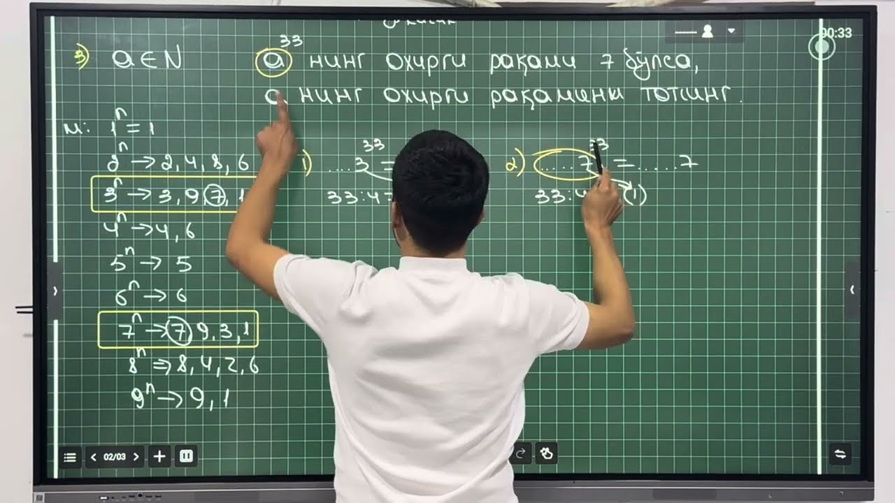 1.Sonlar va amallar. IDC Milliy sertifikat 