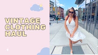 Vintage Clothing Haul