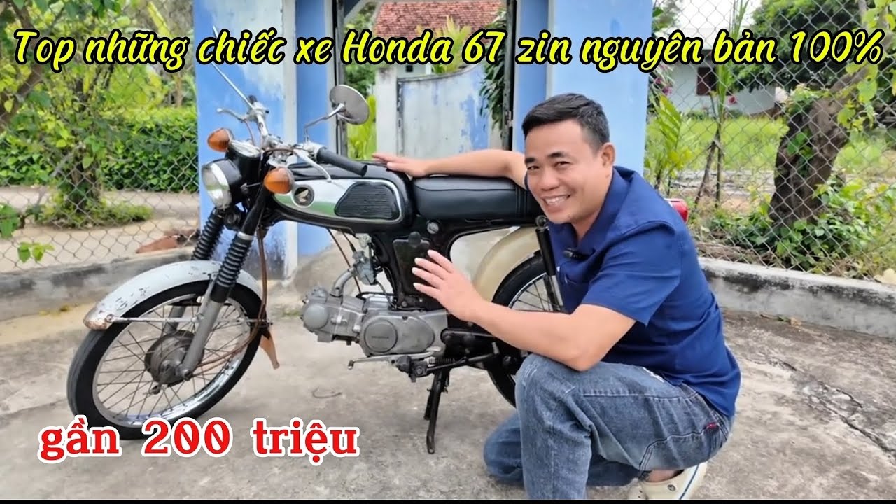 Review Top những chiếc Honda 67 zin nguyên bản đẹp nhất Quy Nhơn phim tết 