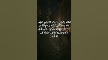 سورة النور من الأية 1 إلى 3 بصوت الشيخ ماهر المعيقلي