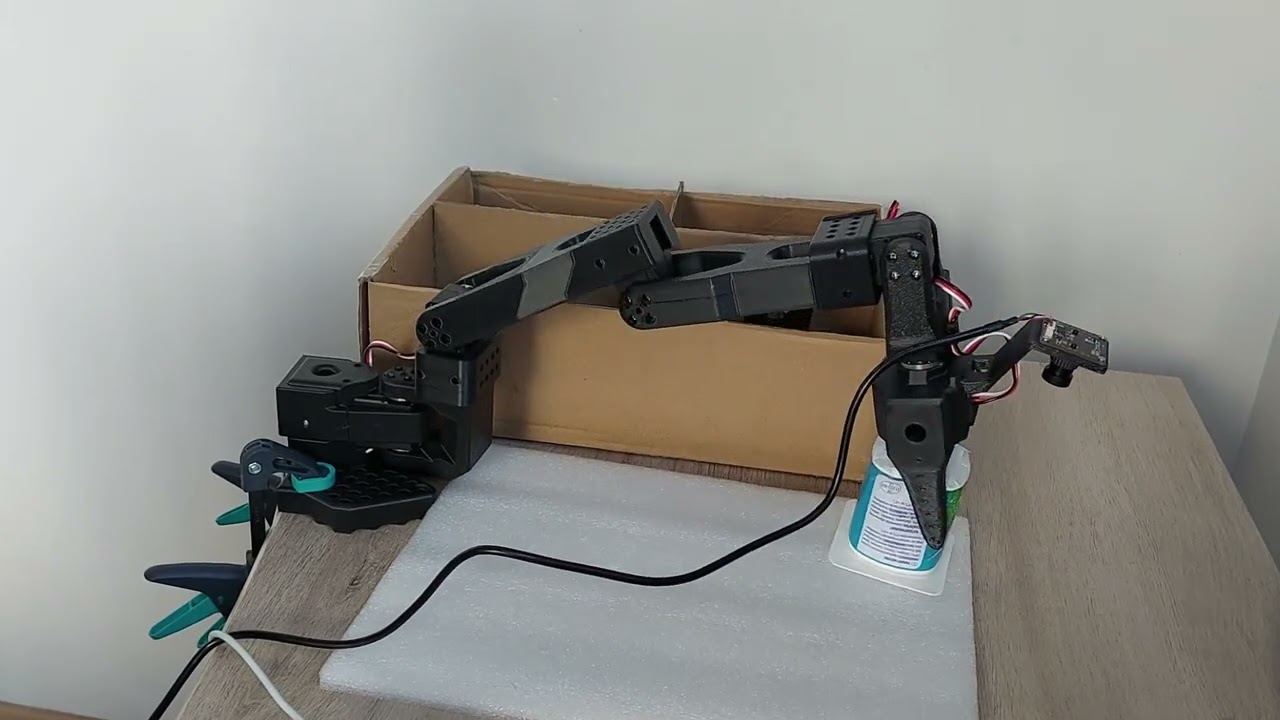 Selective sort with robot SO-101