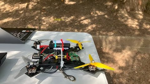 First Autonomous Flight (Fully Computer Controlled) (Mavlink, Raspberry pi)