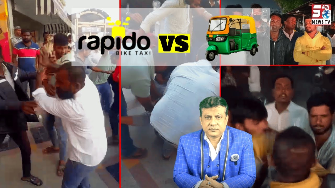 Auto Drivers Ne Kiya Rapido Our Uber Bike Drivers Per Hamla Madhapur auto-drivers-ne-kiya-rapido-our-uber-bike-drivers-per-hamla-madhapur