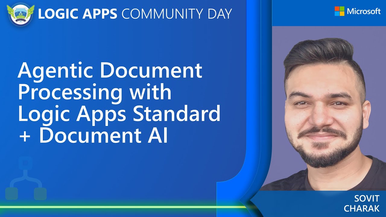 Агентская обработка документов с помощью Logic Apps Standard + Document AI