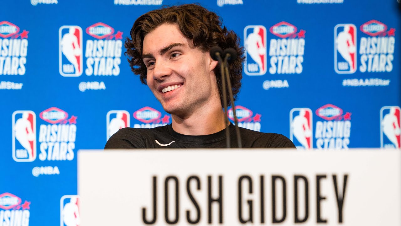 NBA All-Star 2022 | Josh Giddey Rising Stars Media Availability
