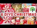 🎄6 DIY DOLLAR CHRISTMAS DECOR CRAFTS WREATH🎄"I Love Christmas" ep 15 Olivia's Romantic Home DIY