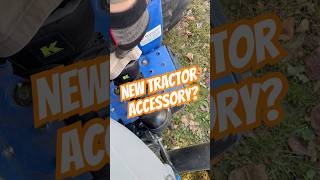 New accessory and tractor time with the @KujoYardwear boots #lawn #lawncare #fyp #kujo #tractor