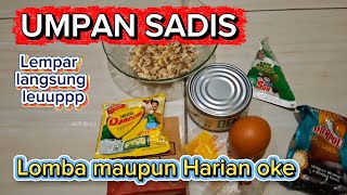 Umpan Sadisplung Langsung Nyuttmancing Ikan Mas Lomba Maupun Harian Makanin Besar Kecil Makan