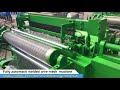 Dây thép carbon thấp / Dây mạ kẽm / Máy hàn dây thép đenآلة لحام شبكة أسلاك الفولاذ منخفض الكربون